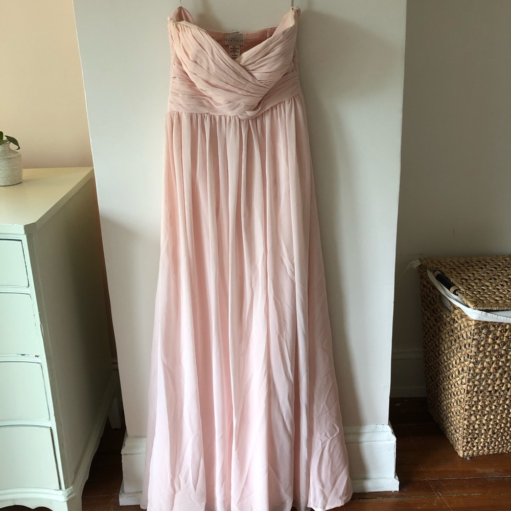 Blush Bridesmaid dress